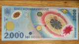 Romania - bancnota de colectie istorica - 2000 lei 1999 - eclipsa - impecabila !