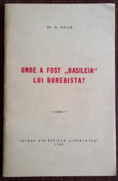 Dr. A. Nour - Unde a fost