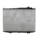 Radiator racire Nissan Pickup/Navara/Frontier, 02.1998-04.2005, motor 2.4, 88/98 kw, benzina, cutie manuala, cu/fara AC, 710x450x23 mm, aluminiu/plas