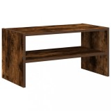 Cumpara ieftin Suport pantofi stivuibil Stejar afumat 60x30x30,5 cm