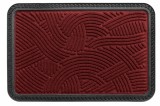 COVORAS INTRARE ANTIDERAPANT CU MARGINE CAUCIUCATA 40X60 CM, ROSU, HEINNER