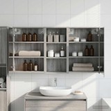 vidaXL Set dulap baie pentru 3 pcs 116 x 16 x 62,5 cm Lemn compozit 3403813