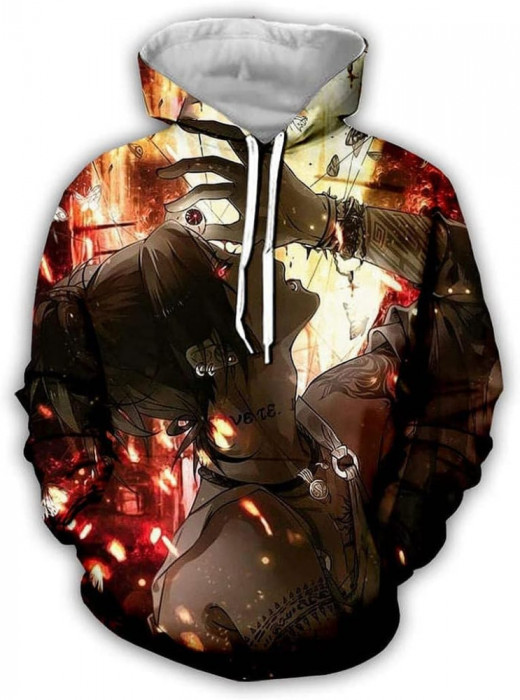 Pentru Cosplay 3D Print Anime unisex Adult Pullover Hoodie - Marfă anime moale ș