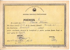 QW13 11 - 1979 - diploma - clasa 2 - Scoala generala nr 1 - Bucuresti