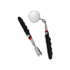 Set scule pentru inspectie Magnet telescopic cu LED + Oglinda telescopica