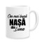 Cana alba personalizata &quot;Cea mai buna nasa din lume&quot;, INOVATIX&reg;. 330ml