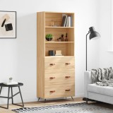 vidaXL Dulap &icirc;nalt, stejar sonoma, 69,5x34x180 cm, lemn compozit