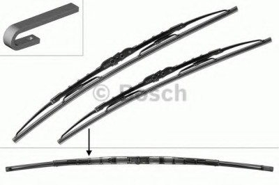 Set stergatoare parbriz LANCIA LYBRA (839AX) (1999 - 2005) BOSCH 3 397 001 682 foto