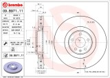 BREMBO 09.B971.11 PRIME LINE - UV Coated Disc frana
