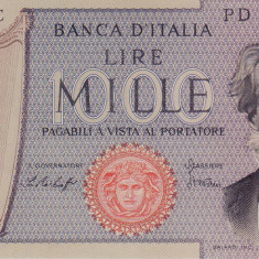 Bancnota Italia 1.000 Lire 1979 - P101f UNC ( G.Verdi - semn. Baffi/ Stevani )