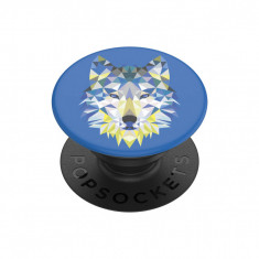 Suport Selfie Pentru Telefon Popsockets PopGrip Original Geo Wolf