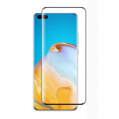 Folie de Sticla 5D Full Glue Ceramic HUAWEI P40 Pro (Negru)