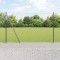 Gard Hexagonal vidaXL Gri 1.6x50 m Oțel