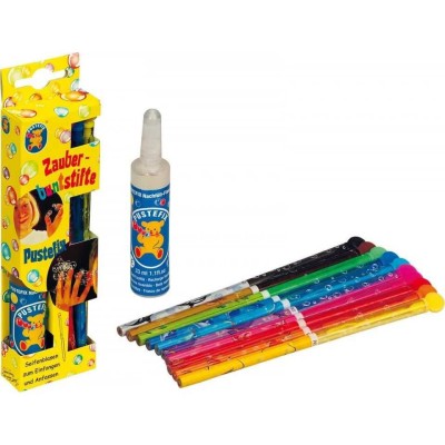 Creioane baloane de sapun - set 10 creioane Pustefix Bubble Toys STPX9850 foto