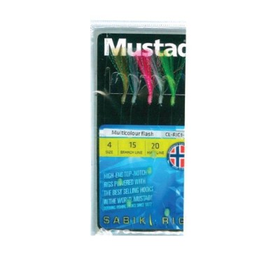TAPARINA MUSTAD MULTICOLOUR FLASH NR.4 5BUC/PLIC foto