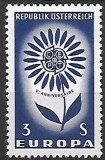 B0640- Austria 1964 - Europa-cept neuzat,perfecta stare