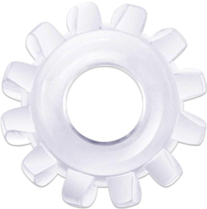 Inel Penis Power Plus Cockring 6, Transparent