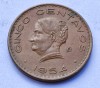 84. Moneda Mexic 5 centavos 1954, America de Nord