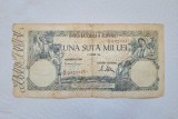 Bancnota de 100.000 lei emisa la 21 octombrie 1946