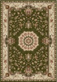 Cumpara ieftin Covor Lotos 1520-310, Marime 80 x 150 cm, Verde, Inaltime Fir 8 mm, Antialergic, Polipropilena, Living, Dormitor, Sufragerie, Birou