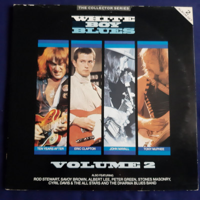 various - White Boy Blues _ dublu vinyl,2 x LP _ Castle, UK, 1986 foto