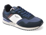 Pantofi sport PEPE JEANS bleumarin, MS40012, din material textil