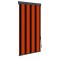 Jaluzea tip rulou de exterior, portocaliu si maro, 80 x 250 cm