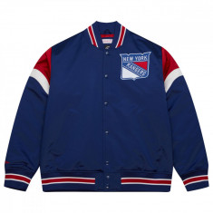 New York Rangers geacă de bărbați NHL Heavyweight Satin Jacket - 2XL