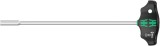 Cheie tubulara cu maner tip T 6 x 230mm Wera 05023383001 HardWork ToolsRange