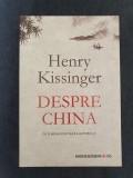 Despre China - Henry Kissinger, Comunicare.ro, 2018, Bibliofilie