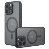 Husa iPhone 13 Pro Max Asteroid GSM PureFrost MagSafe, negru frost