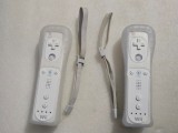 Kit Controller Nintendo Wii Remote Alb RVL-003 huse protectie, curele