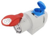 Conector alimentare AC trifazate 32A 400VAC IP44 - SEZ DK