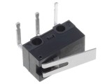 Micro&icirc;ntrerupător SNAP ACTION OMRON; 3A/125VAC, cu manetă