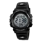 Cumpara ieftin Ceas Copii Skmei Sport Negru Digital Cronograf Alarma Cronometru, Rezistent Apa, Socuri, Cutie Inclusa