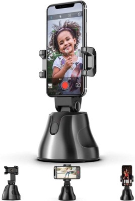 Suport smart, portabil pentru telefoane mobile cu detectare faciala si rotire 360 de grade foto