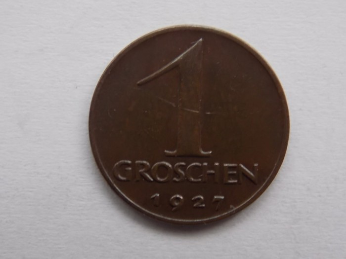 1 GROSCHEN 1927 AUSTRIA
