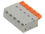 Conector PCB AMPHENOL ANYTEK GB 6A 5 pini Terminal Regletă GB0010518000G