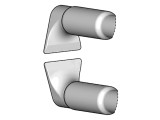 V&acirc;rf 5mm cu lamă plată pentru lipit - 2buc. JBC TOOLS