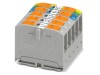 Conector de șine 24A, 450V, push-in