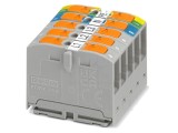 Conector de șine 24A, 450V, push-in