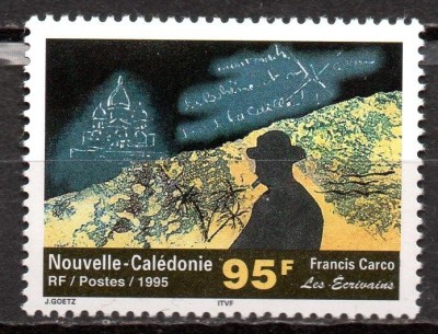 NOUA CALEDONIE 1995, Personalitati, serie neuzată, MNH foto