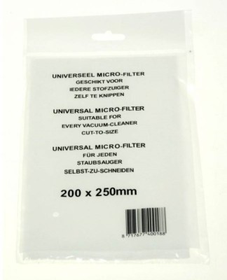 Microfiltru universal dimensionabil 200 x 250 mm foto