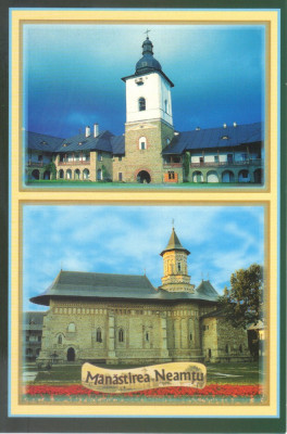 Carte postala CP NT040 - Manastirea Neamt - necirculata foto