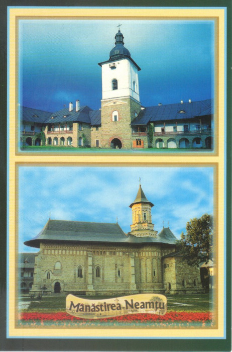 Carte postala CP NT040 - Manastirea Neamt - necirculata