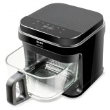 Airfryer Friteuza cu aer cald ZASS ZAF 09 culoare Negru, 1200W, 5,5L - NOU