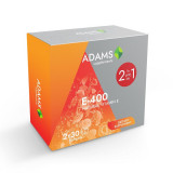 Vitamina e-400 naturala 30cps gelatinoase 1+1, Adams Vision