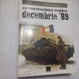 SERGIU NICOLAESCU- CARTEA REVOLUTIEI ROMANE.DECEMBRIE 89-2000 S4.