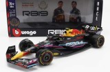 Model Red Bull F1 RB19 BBurago #11 Sergio Perez Miami GP 2023 1:18 - 1:18 (lungime 25cm)