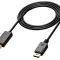 Cablu adaptor DP - HDMI, full HD, suport 3D, negru
